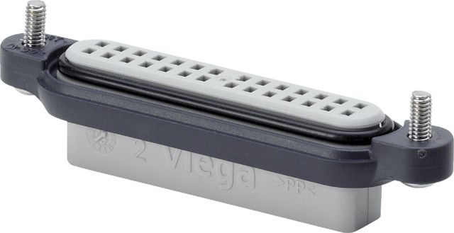 Viega Strahlregler 6161.249 in 42x7x13mm Kunststoff grau