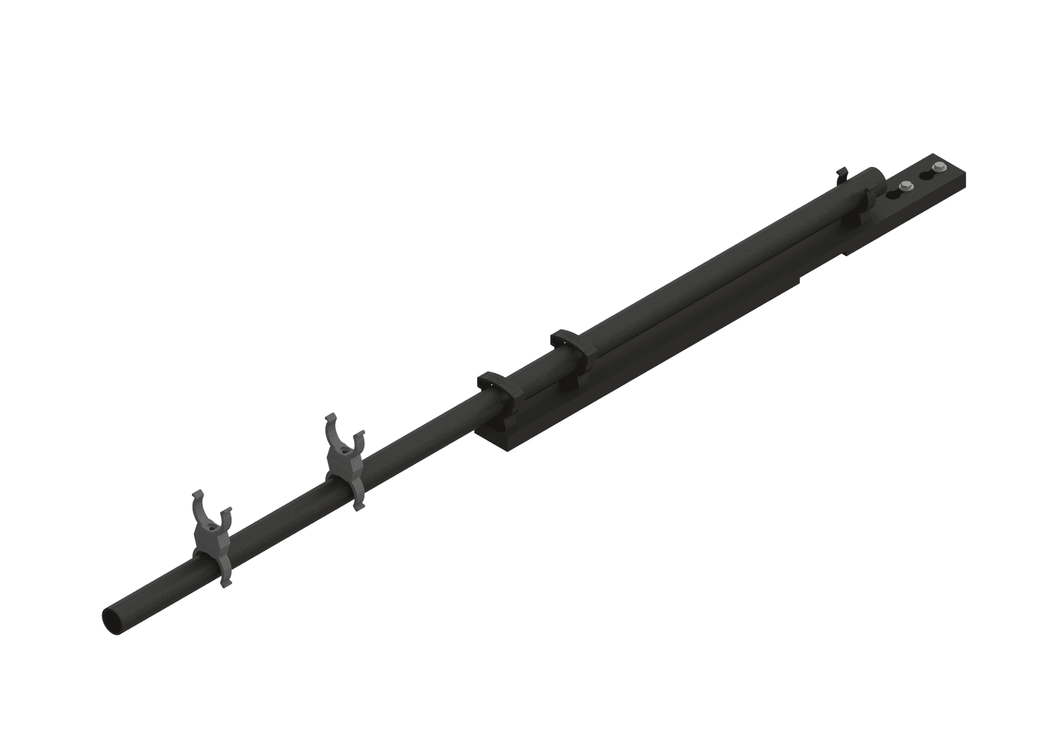 KESSEL-Halterung für SonicControl, inkl. Rohr und Klips