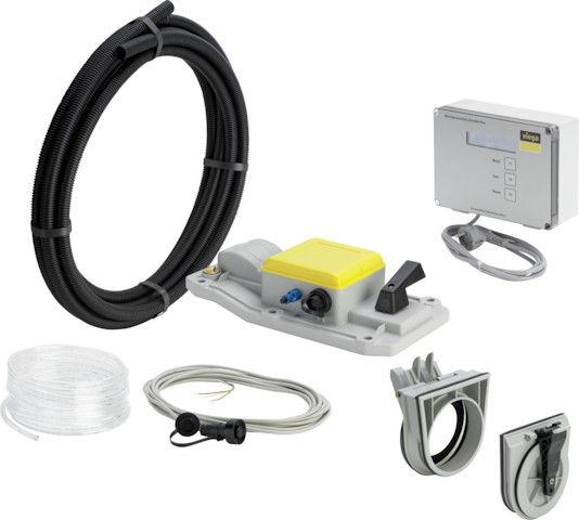 Viega Umrüstset 4987.419 in 100/125mm Kunststoff grau