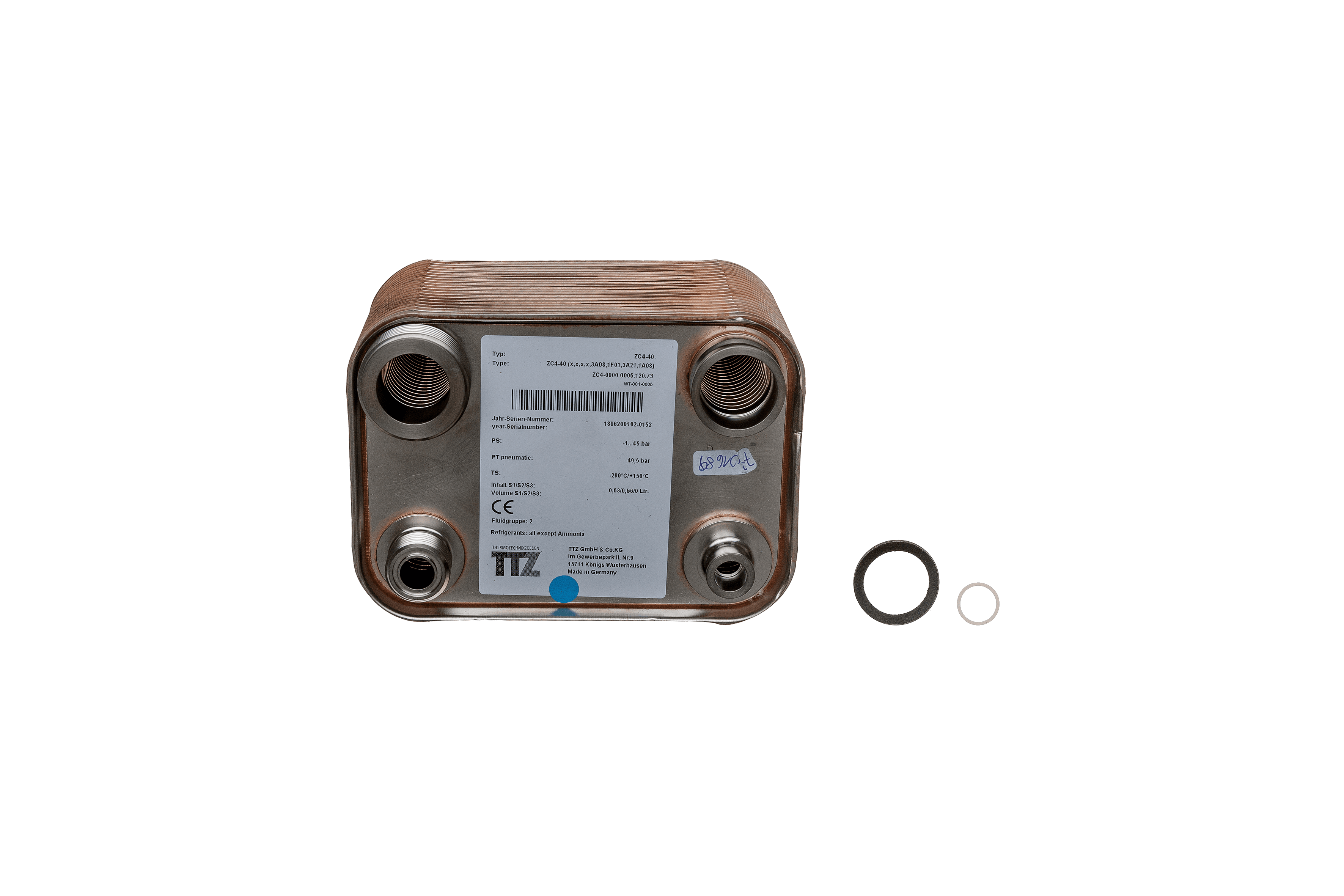 BRÖTJE Waermetauscher Unterkühler Basic (14 / 12-M DV, Sole, Luft) BSW NEO 12/16